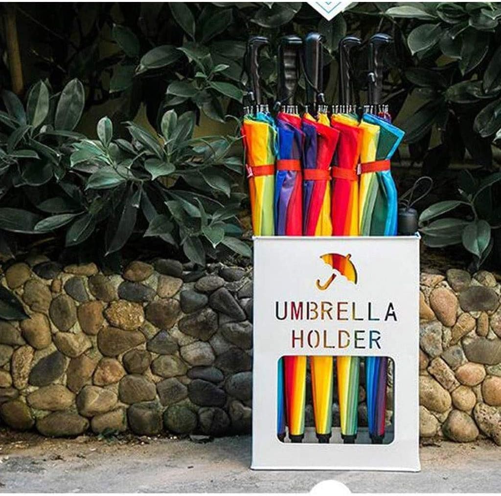 Umbrella Stand, Shelf Simple Square Commercial Umbrella Stand Household Umbrella Storage Rack