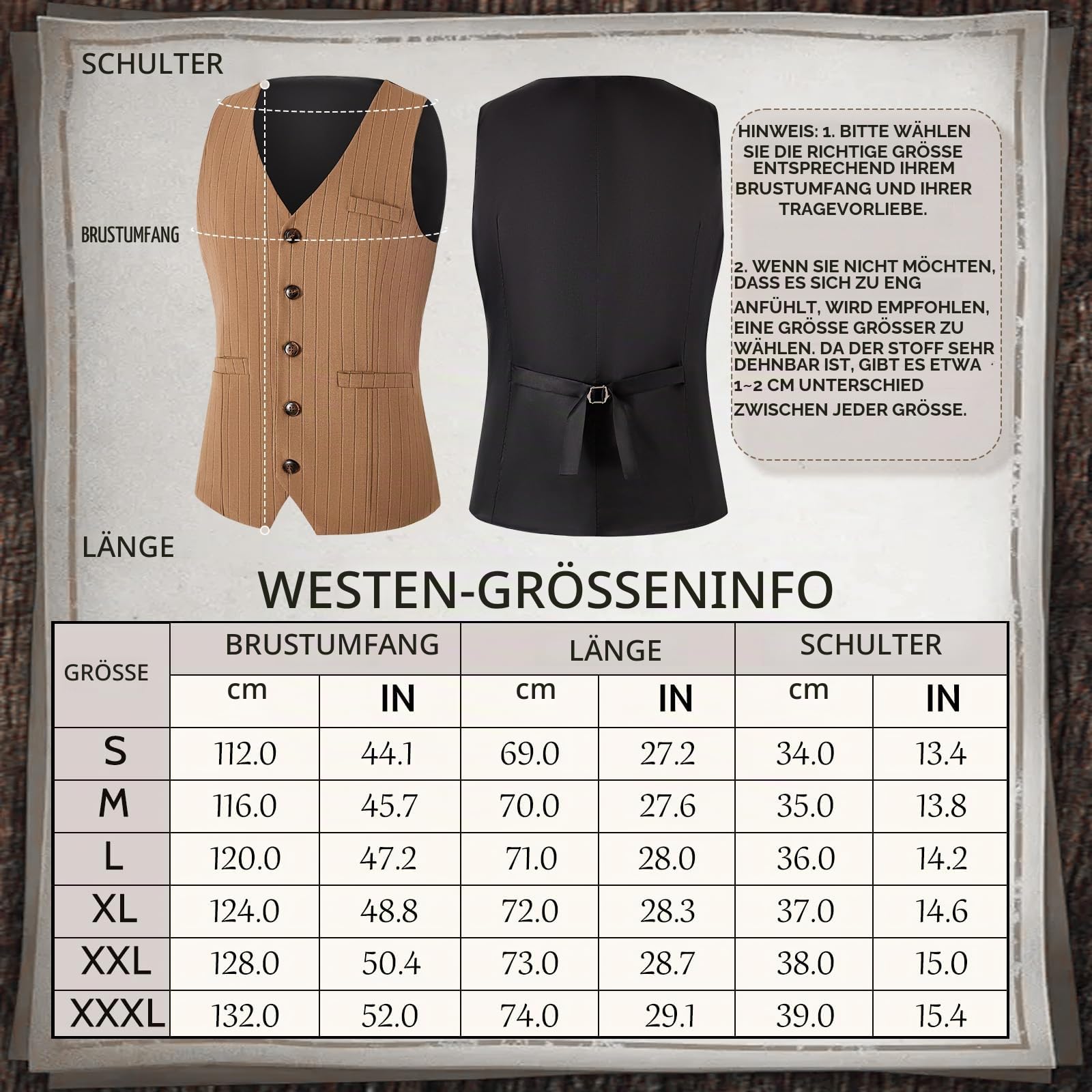 JONRRYIN 20er Jahre Kostüm Herren Accessoires, 1920er Mafia Kostüm Herren Set, 20er Jahre Herren Kleidung Zubehör mit Westen & Verschiedenen Accessoires für Halloween, Karneval Kostüm