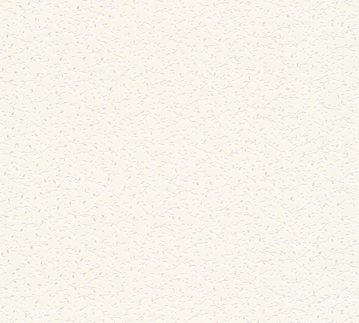 Papier peint nature intissé texturé haut de gamme blanc argent Profhome