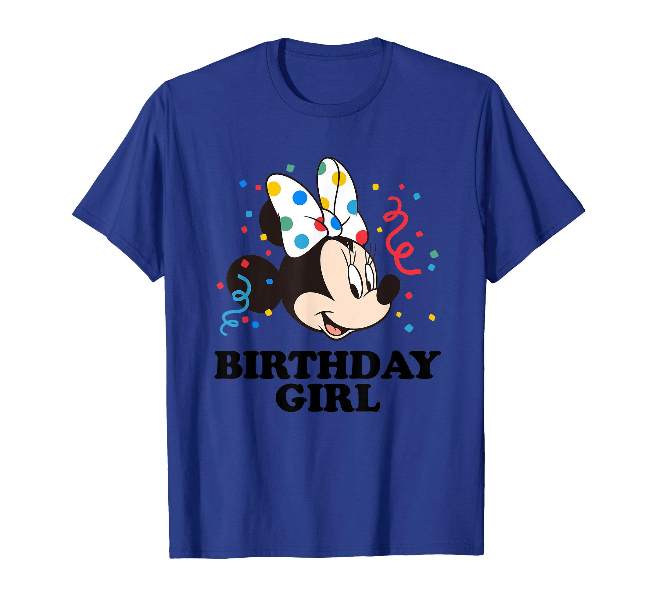 DisneyMinnie Mouse Birthday Girl T-Shirt T-ShirtOEKO-TEX STANDARD 100
