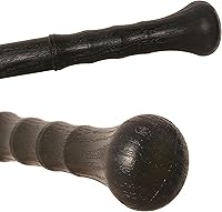 Vista 4 de Bastón de senderismo para montaña, negro, para hombres y mujeres, 89 cm