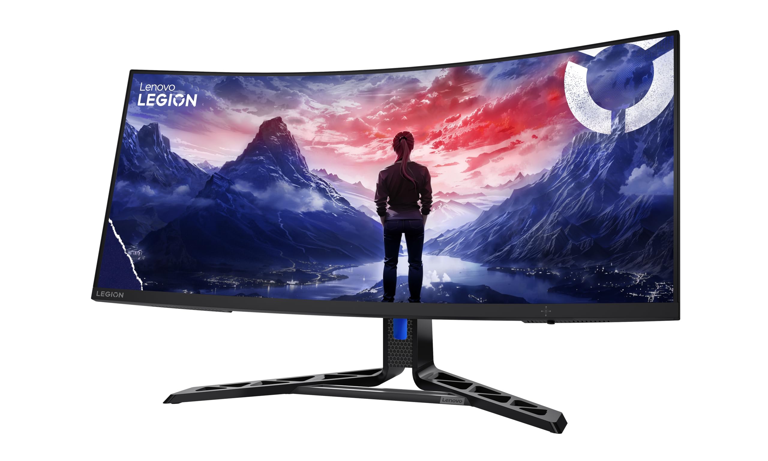 Legion R34w-30（34型ゲーミング湾曲モニター） Lenovo Legion R34w-30 34-inch QHD Curved Gaming Monitor, Anti