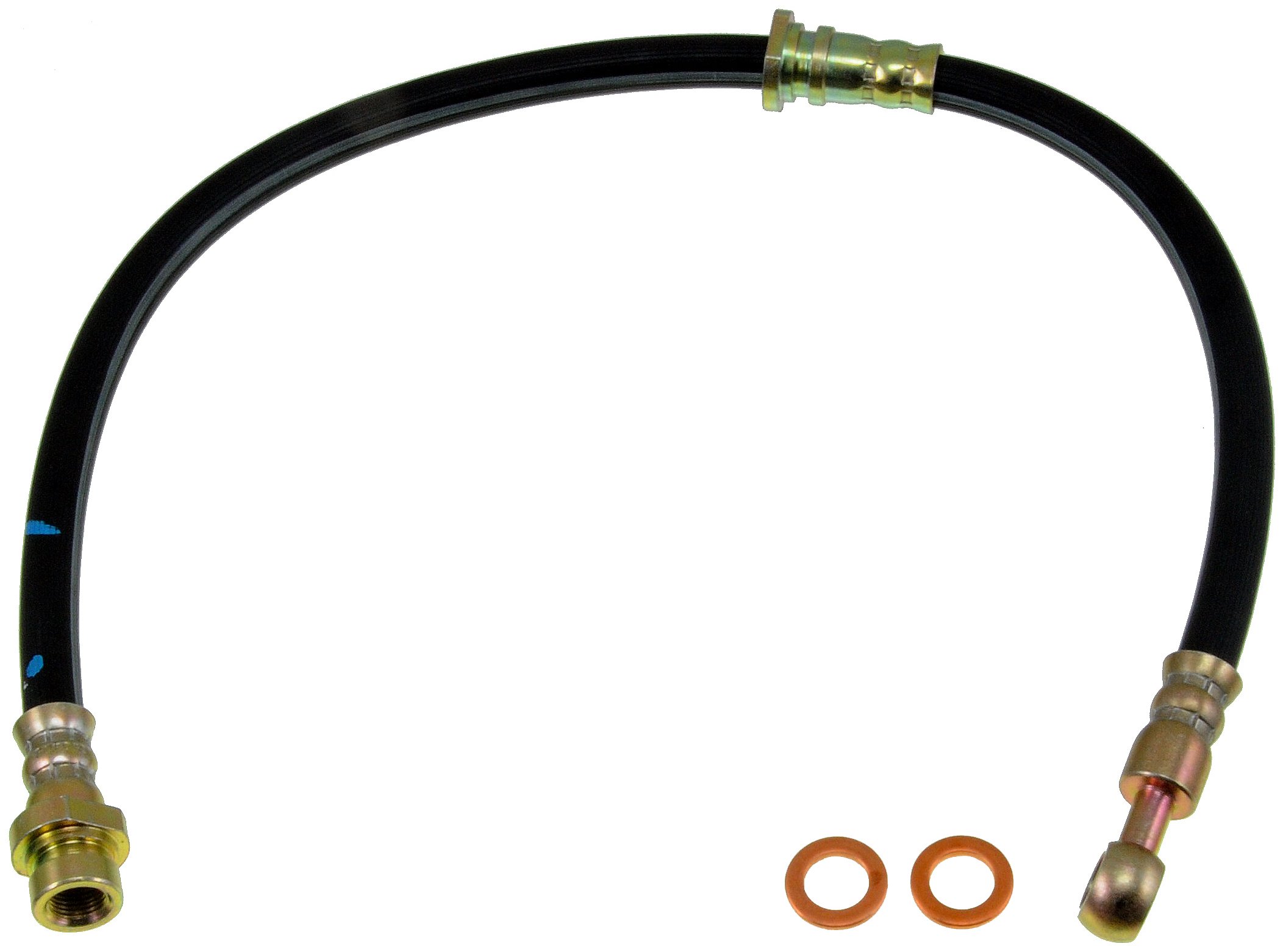 BRAKE HOSE - Brake Hydraulic Hose - Brake Hose - Brake Line - This automotive brake hydraulic hose was precision-engineered to match the fit, function and performance of the original brake hose on specific vehicles and positions to ensure safe, long-lasting durability as part of a complete brake repair. - Mitsubishi Eclipse 2011-06, Mitsubishi Galant 2012-04 - Dorman H620704 Front Driver Side Brake Hydraulic Hose Compatible with Select Mitsubishi Models