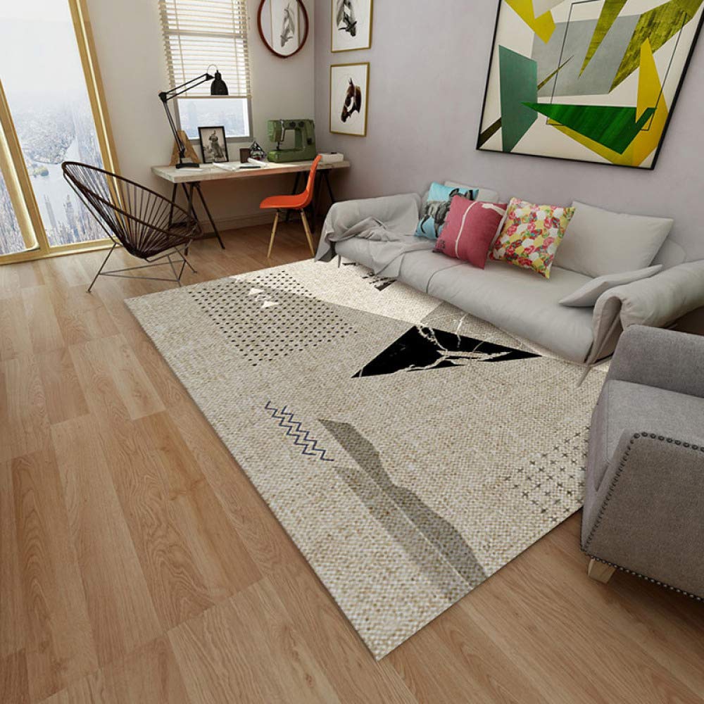 Tapis de table basse effet 3D Mc-10 pour sublimer votre salon design