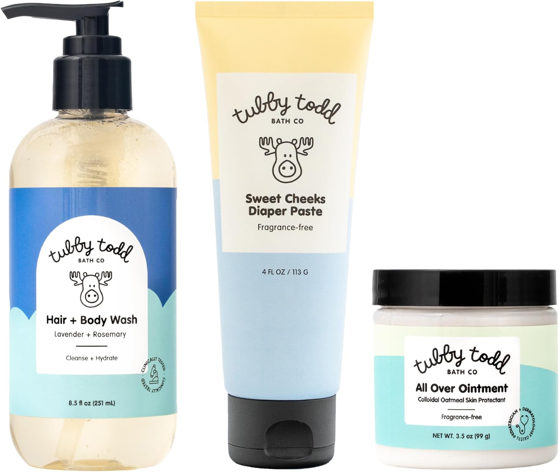 Baby Bundle Newborn Skin Care Set