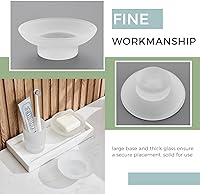 Vista 16 de Paquete de 2 jaboneras de baño, bandeja de jabón redonda transparente para baño, ducha, fregadero de cocina