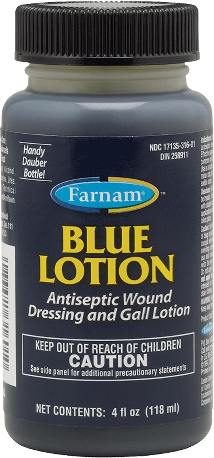 Farnam Blue Lotion Antiseptic Wound Dressing and Gall
