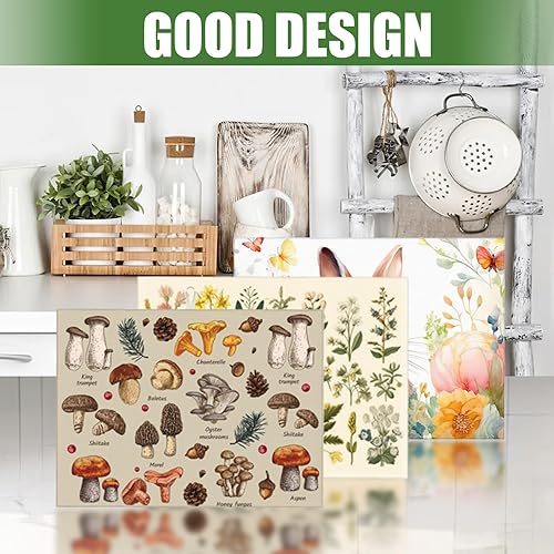 Vista 39 de Tapetes grandes de secado de platos para encimera de cocina, tapete de secado de cocina de microfibra, almohadilla de drenaje XL, tapete absorbente