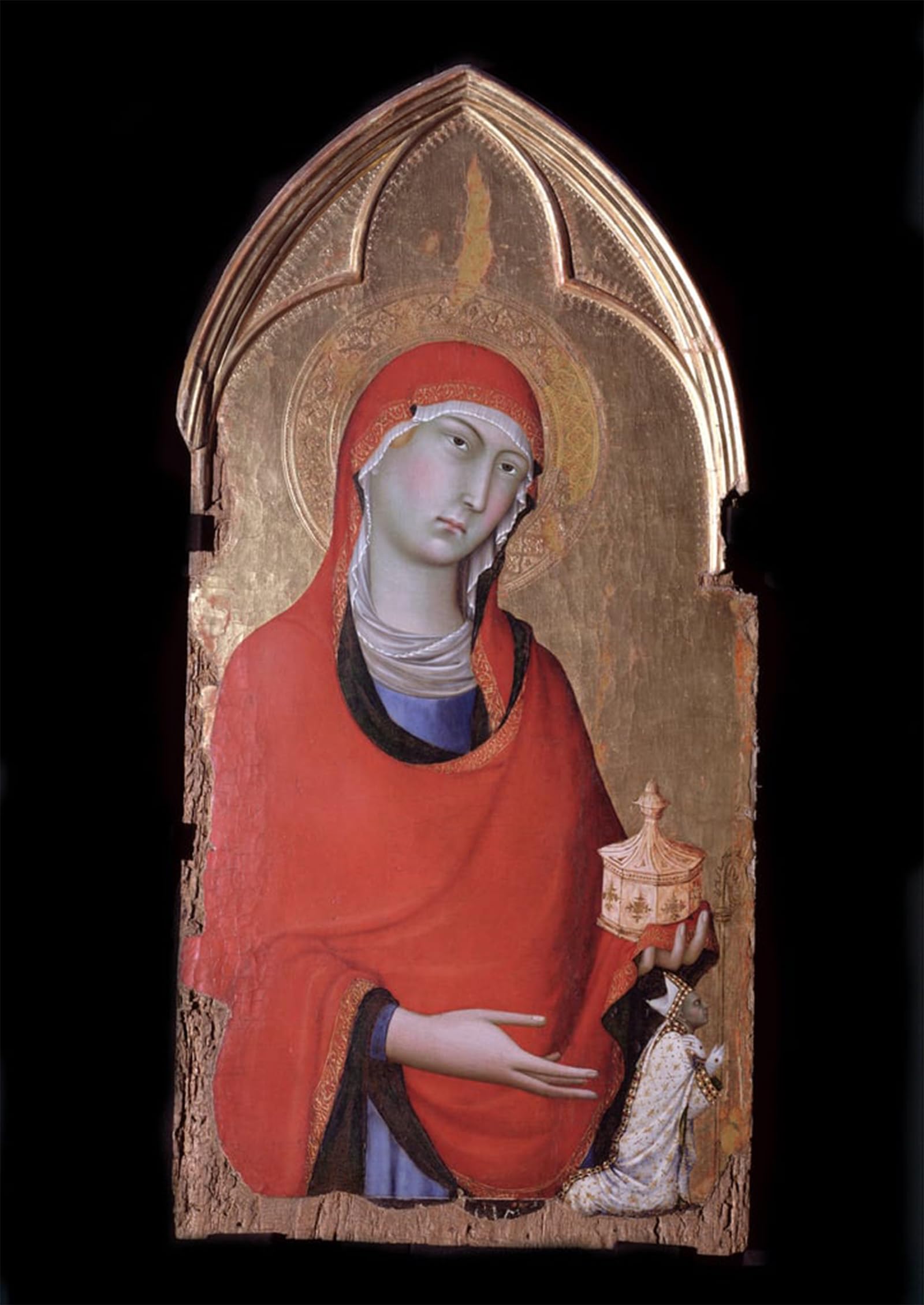 Impression Sur Toile Simone Martini Polyptyque d'Orvieto d'art - 5