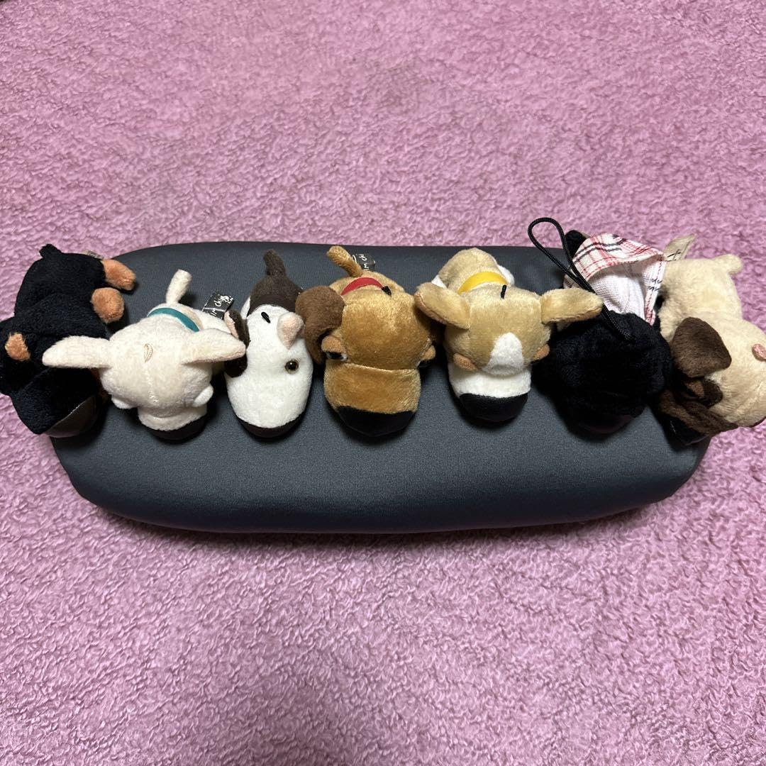 Amazon.co.jp: 鼻でか犬THE DOGミニぬいぐるみ 6点セット UFO