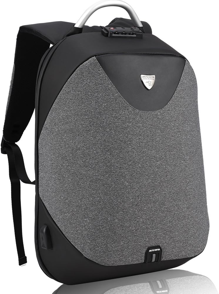 Mochila Portátil para Hombres - Arctic Hunter Mochila Antirrobo Impermeable  para Portátil Multiusos Daypacks con Puerto de Carga USB : Amazon.es:  Informática