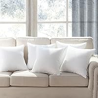 Vista 8 de Inserto de almohada Phantoscope - Inserto de almohada con funda de algodón 100% - Inserto de almohada cuadrada para almohada lumbar - Almohadas