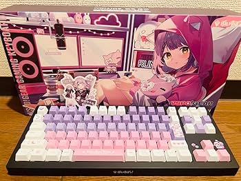 紫宮るな　ぶいすぽ　VSPO GEAR ゲーミングキーボード 紫宮るな - VSPO! GEAR