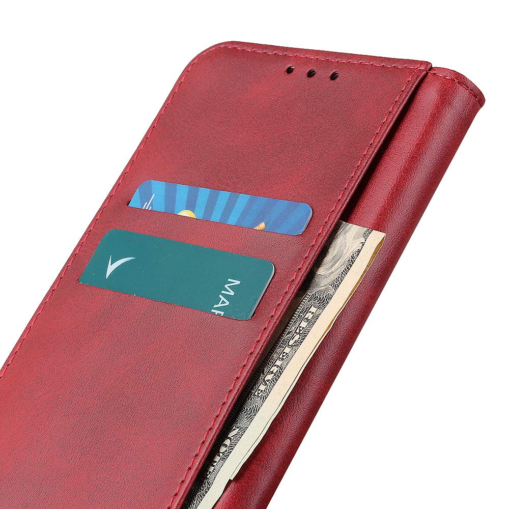 NEINEI Cover Portafoglio In Pelle Per Xiaomi 12 Lite 5G: Custodia A Libro Con Slot Per Carte, Chiusura Magnetica E Protezione RFID, Nero - 4
