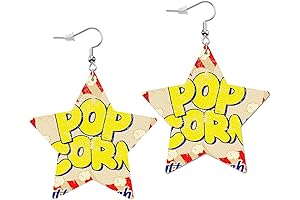 Pink Donut Glaze Leather Earrings