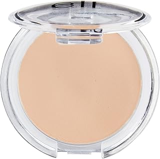 e.l.f. Prime & Stay - Polvo de acabado, establece maquillaje, controla el brillo y suaviza la tez, transparente, 0.18 onzas (0.18 oz)