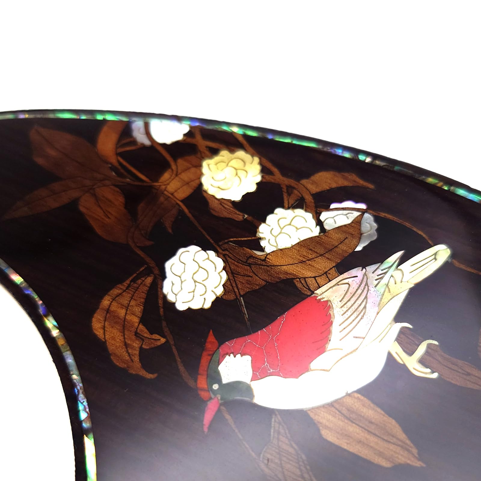 Guitar Pick Guard, Battipenna in abalone in palissandro autoadesivo for Chitarre acustiche folk D-45 Taylor(31)