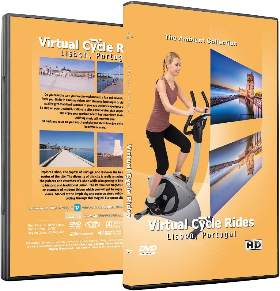Virtual Cycle Rides DVD - Lisbon, Portugal - for Indoor Cycling ...