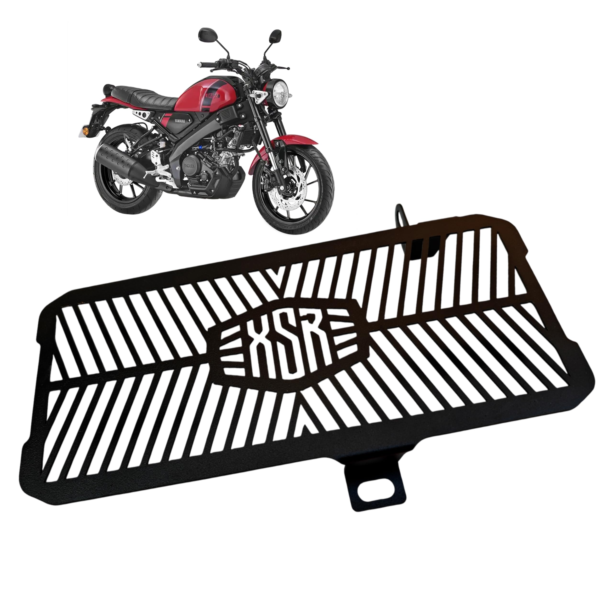 L3 MODZ XSR 155 Radiator Guard - Slot Design Radiator Grill Protector | High Airflow-image-17