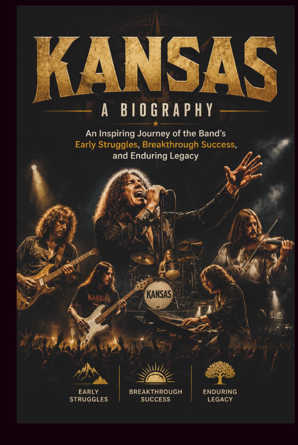 KANSAS A BIOGRAPHY: An Inspiring Journey of the Band’s Early Struggles, Breakthrough Success, and Enduring Legacy