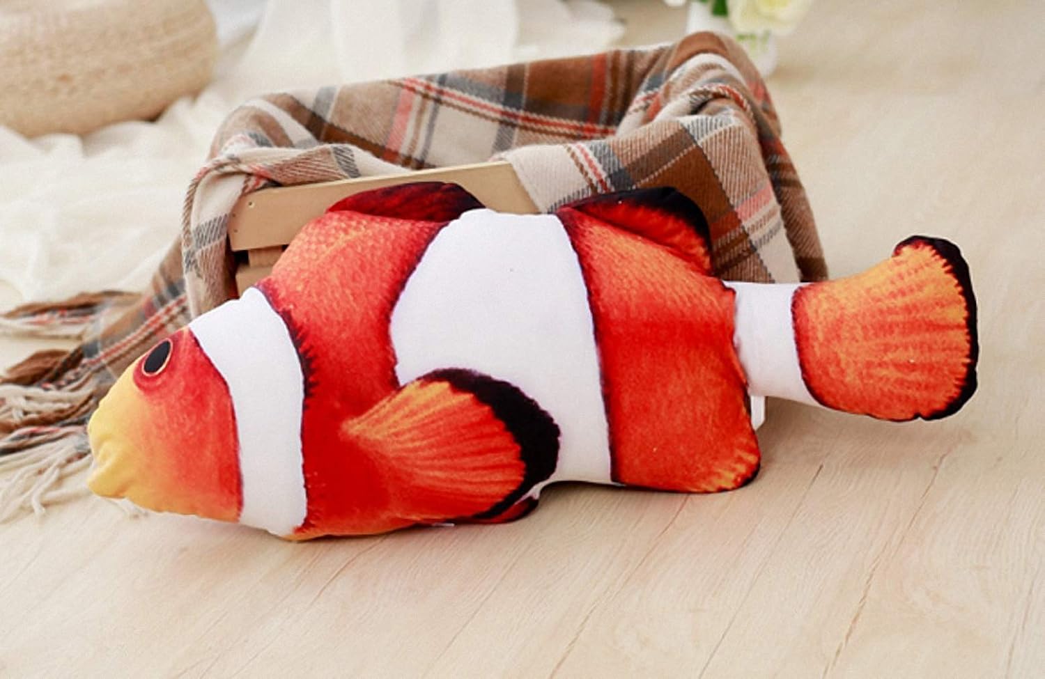fish pillow pet