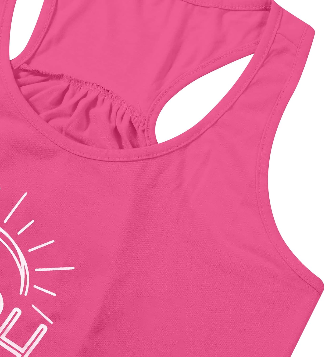 BANGELY The Beach is My Happy Place Tank Tops Women Summer Beach Tank Casual Sleeveless Vacation Shirt Camis - Image 4