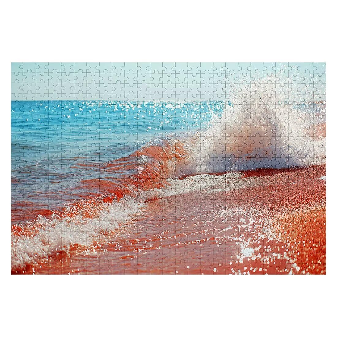 Puzzle 6000 Piezas Adultos Playa Puzzle para Adultos Océano Rompecabezas Juguetes Educativos Regalos Originales para Mujer Rompecabezas Entretenimiento Creativo Divertido Familia Juego 179x105cm F-13