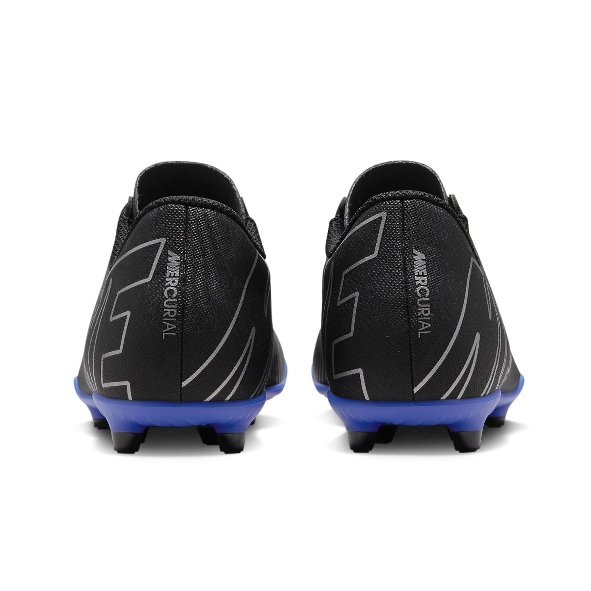 Nike Nike Jr Mercurial Vapor 15 Club Black/Chrome-Hyper Royal Chaussure de footballMixte Enfant