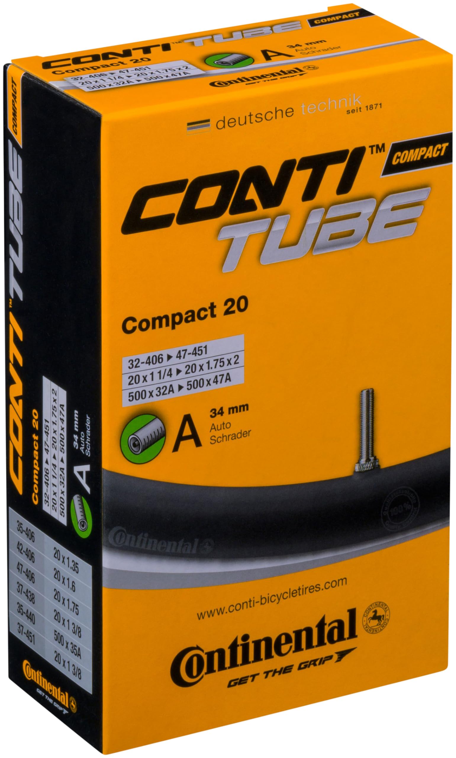 Continental BMX/Compact Bike Tube