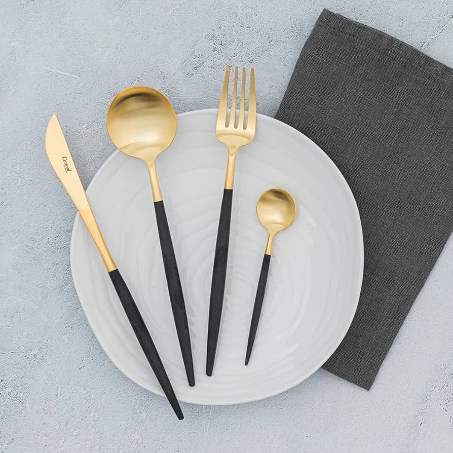 Amazon.co.jp: Cutipol カトラリーセット 24点 ゴア マット