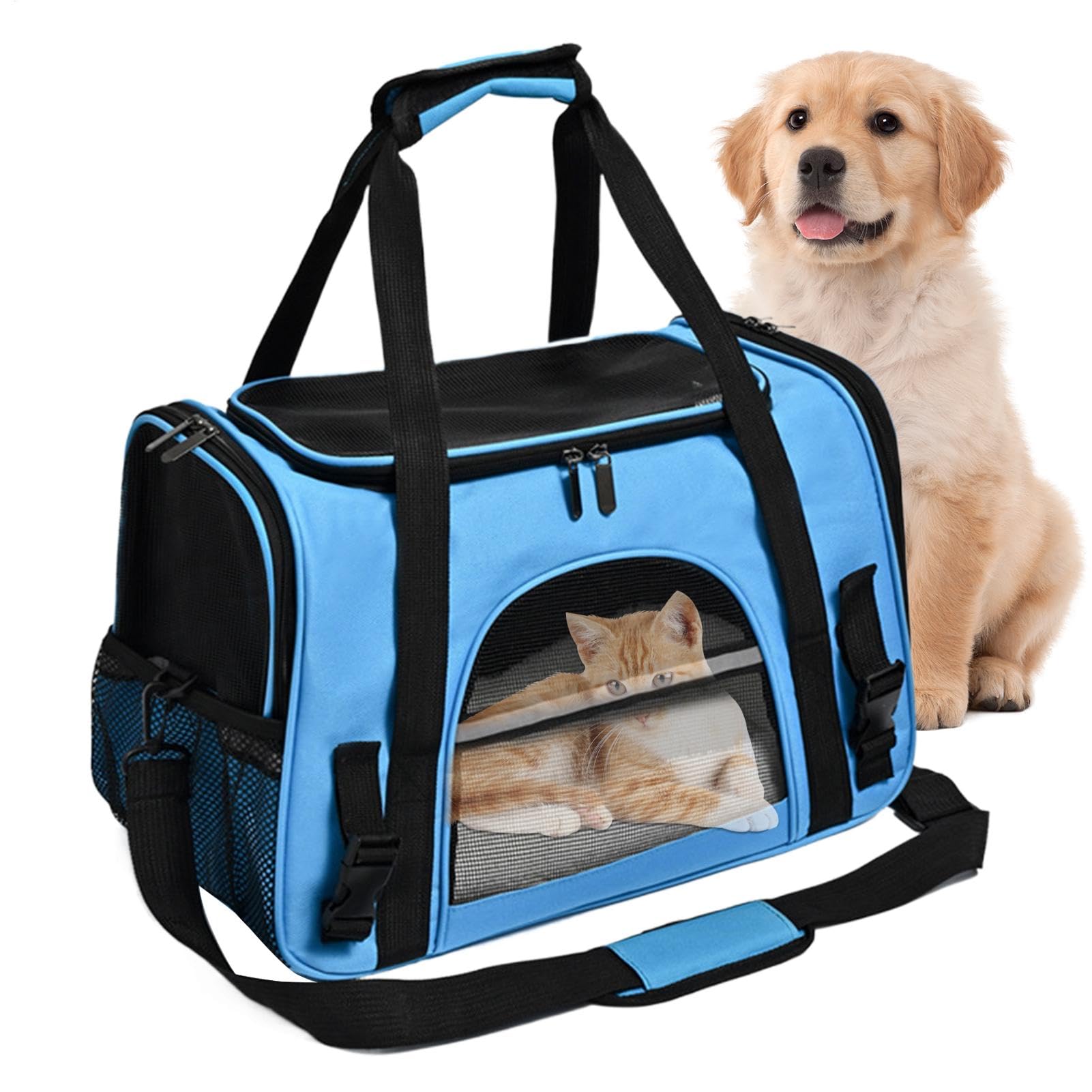 Sac de transport pour chien et chat - Sac de voyage pliable et portable