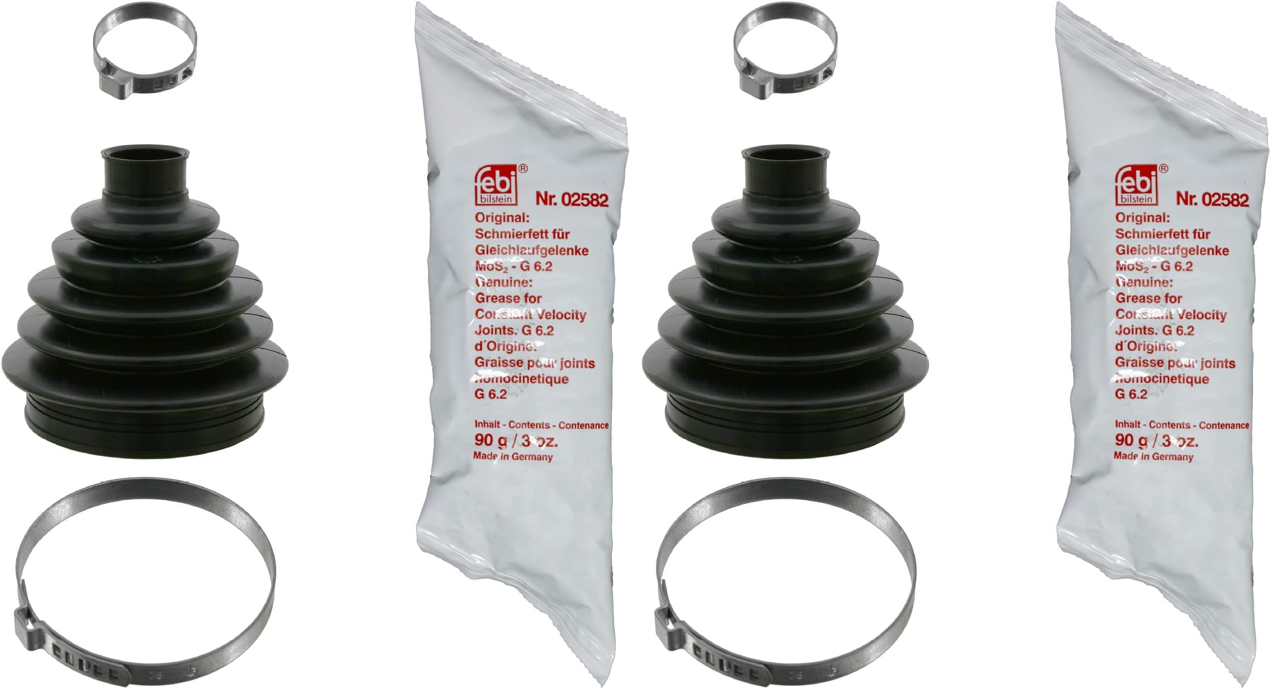 Febi-Bilstein 14777 - Kit Cuffia, Semiasse (Confezione da 2)