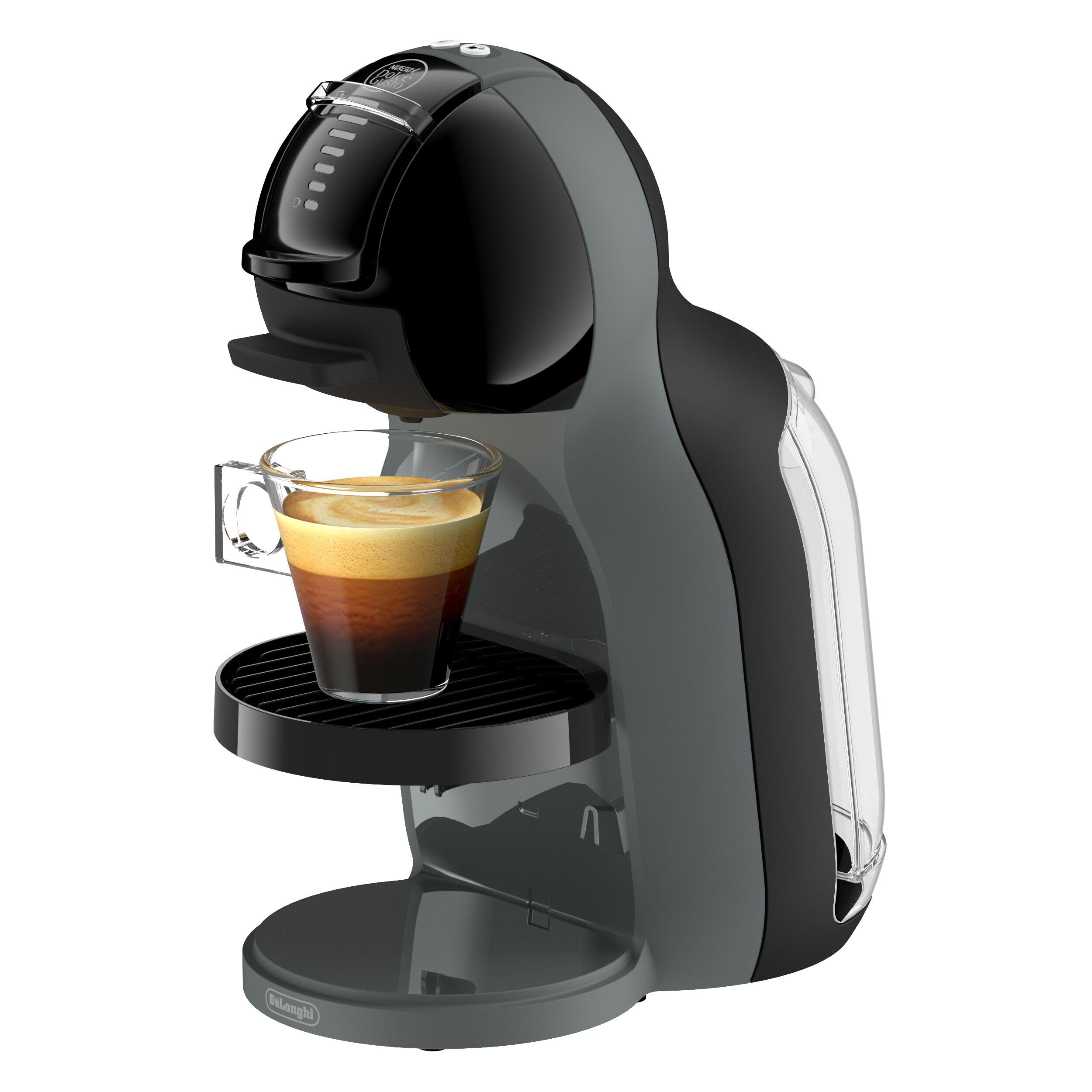 De'Longhi Nescafé Dolce Gusto Mini Me 2 Cafetera de Cápsulas Compacta, Apagado Automático, Bebidas Calientes y Frías, 15 Bares de Presión, Color Negro (EDG335.B)