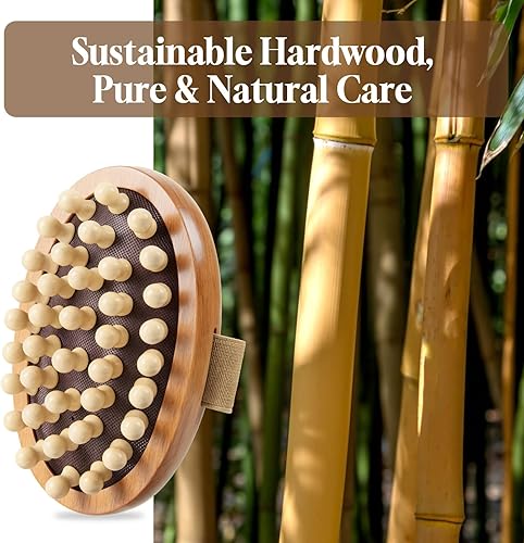 Miniatura 7 de 2 paquetes de herramientas de masaje de terapia de madera, cepillo manual de masaje meridiano para esculpir el cuerpo, herramientas de terapia de