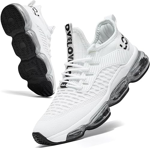 Miniatura 2 de Zapatos deportivos para correr con aire para hombre, transpirables, para tenis, baloncesto, gimnasio, entrenamiento, cómodos, a la moda