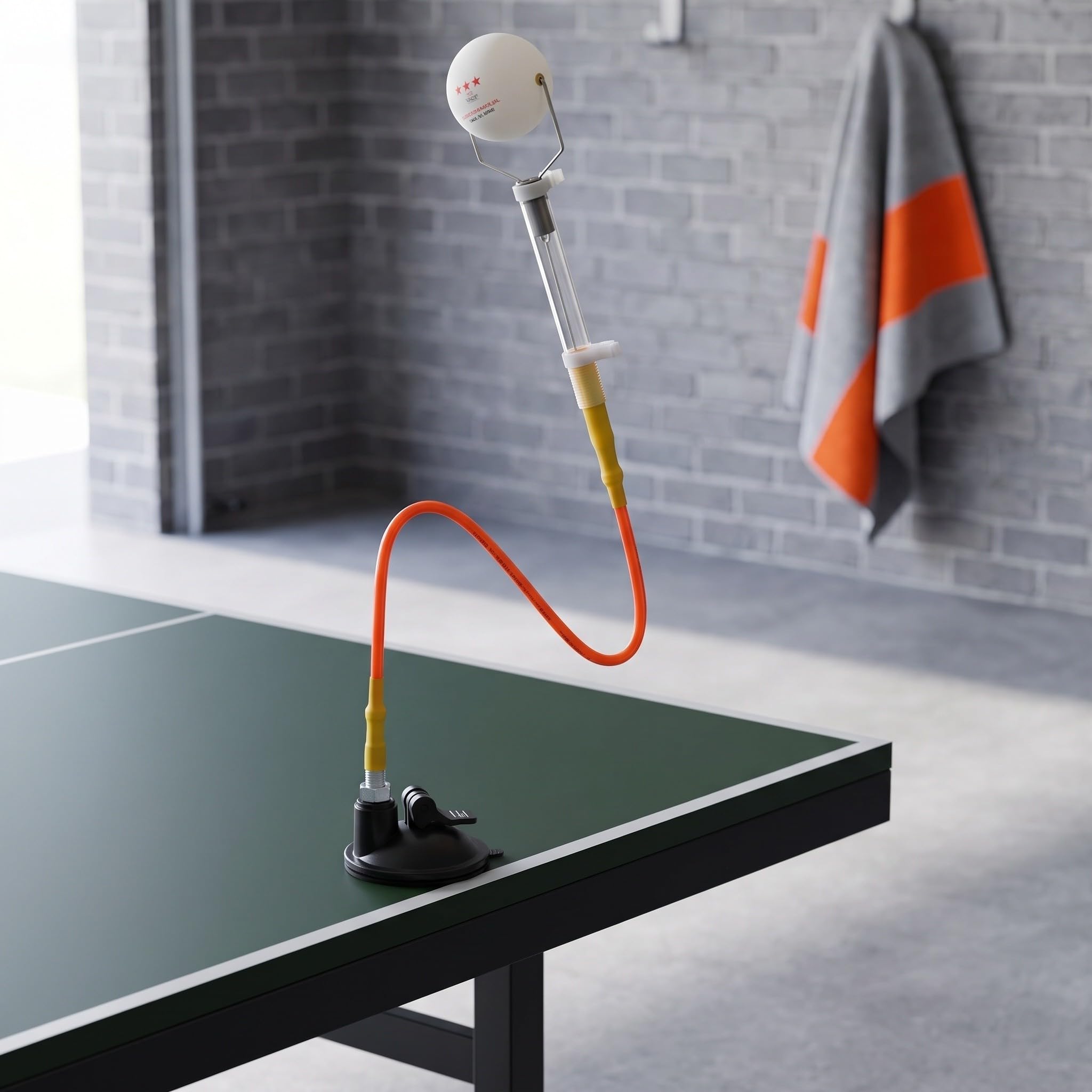 TOYANDONA 2 Pezzi Macchina Allenatrice per Servizio Ping Pong con Base a
