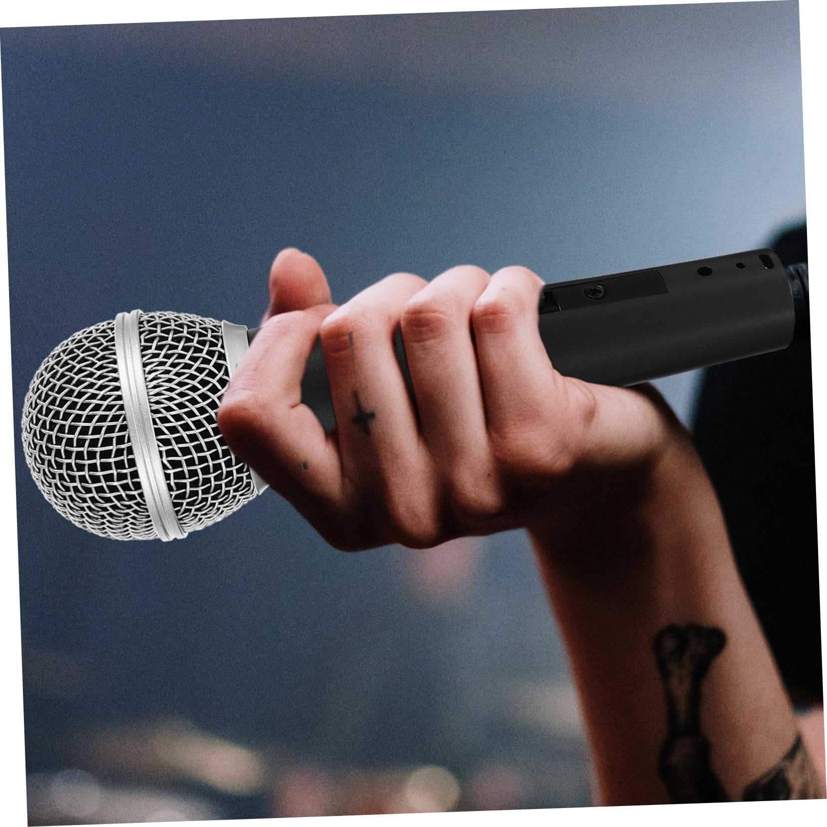 VICASKY Sturdy and Comfortable Ktv Stage Microphone with Spherical Mesh Perfect for Professional Singing Performances