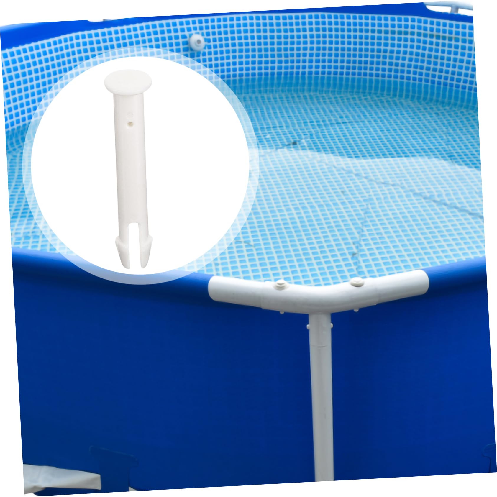 Sosoport 3 Ensembles Piscine Badges Poisson Décorations D'aquarium Réservoir Aquarium Bêta Flotteur De Piscine Épingles Accessoires De Piscine Broches De Connexion Blanche 12 Pièces * 3