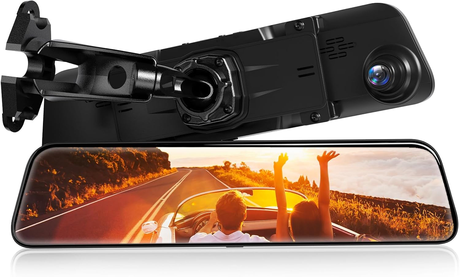 WOLFBOX Model 179 OEM Bracket Fit for 2018-2024 Jeep Wrangler Rubicon, for USB C G840S/G840H/G850/G900/G900PRO/G850PRO/G900 Tripro Mirror Dash Cam