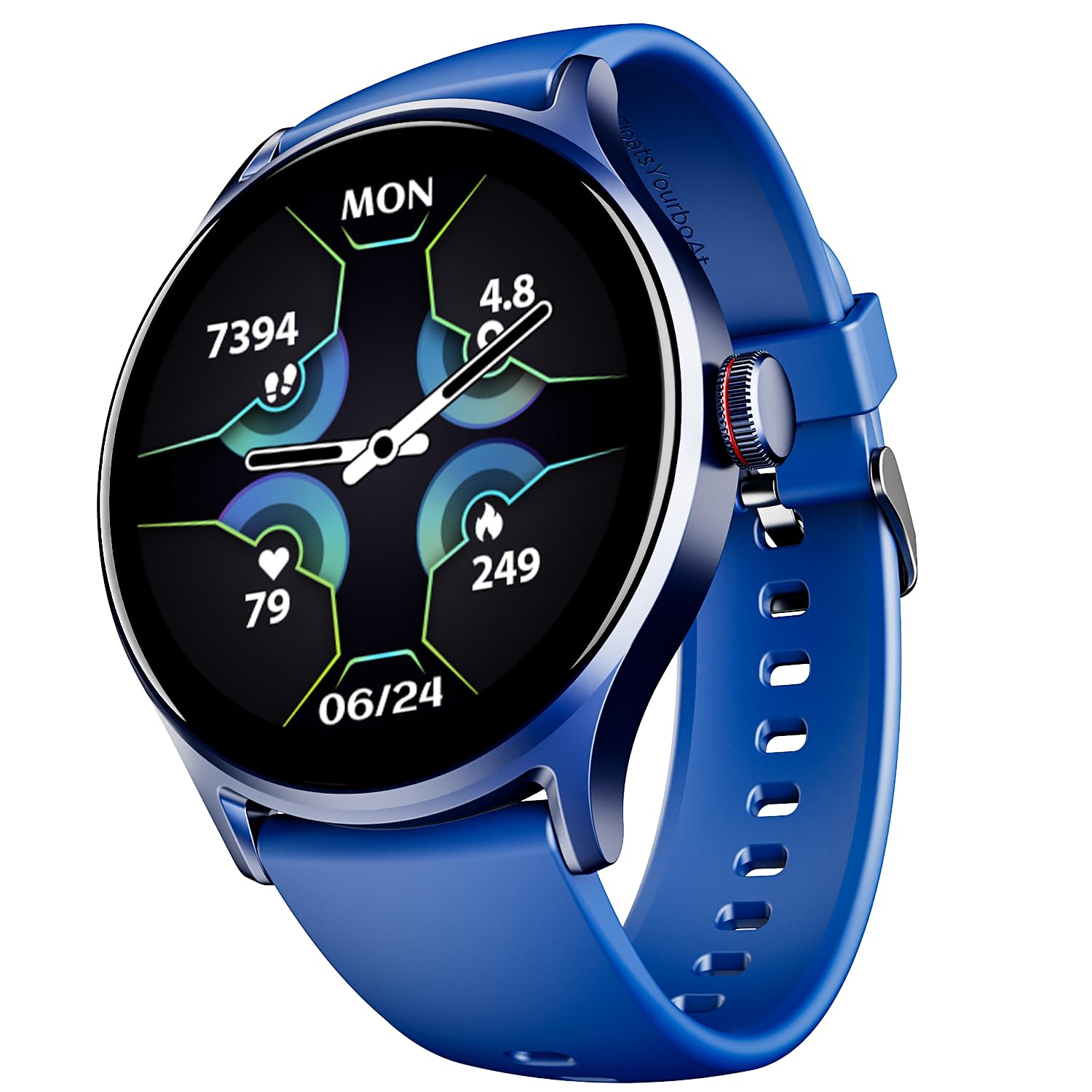 boAt Lunar Vista Smart Watch 1.52" HD Display, Bluetooth Call