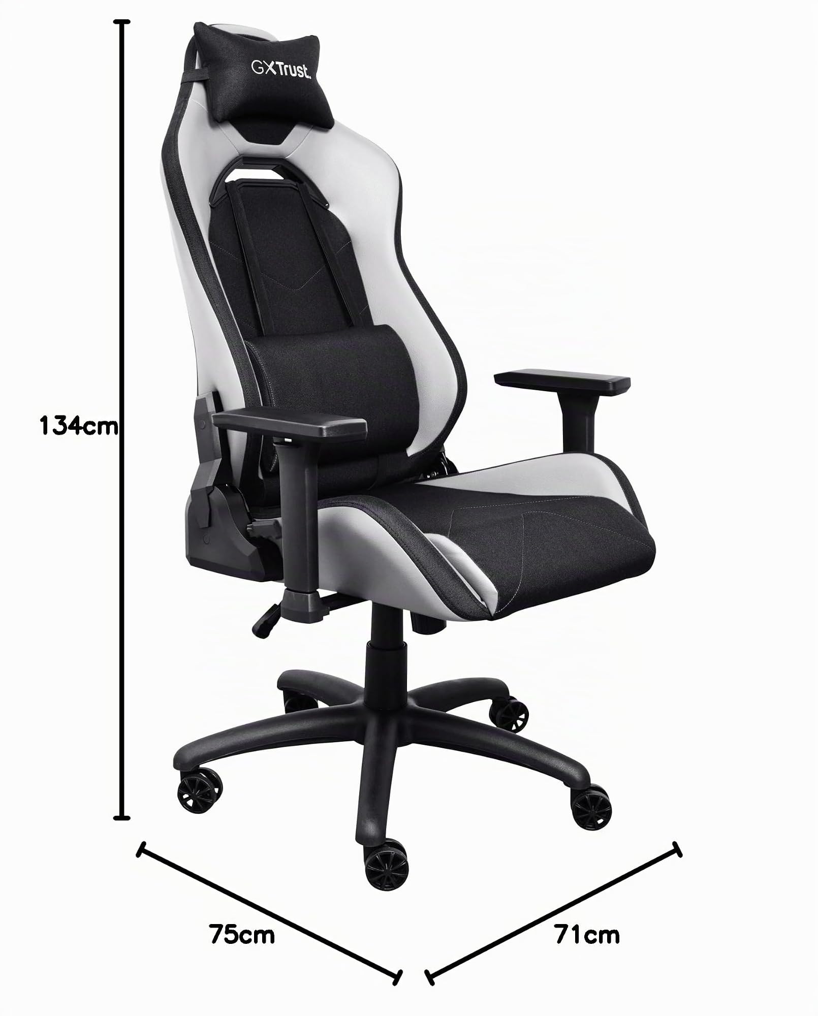 Sedie marca TRUST modello Sedia Gaming Trust Gaming GXT 714 Ruya/Bianco