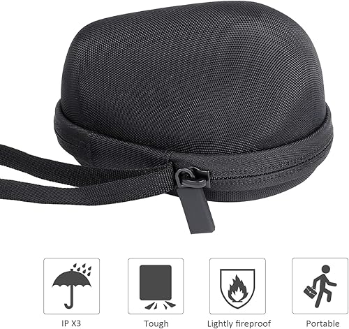 Miniatura 6 de co2CREA Estuche rígido de repuesto para ratón ergonómico vertical Logitech Lift (carcasa negra)