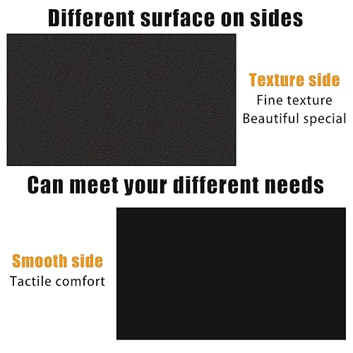 Miniatura 3 de DARENYI Hojas de plástico ABS negro, paneles de plástico opaco de 12 x 16 pulgadas de grosor y 116 pulgadas de grosor, moldeables, flexibles que las