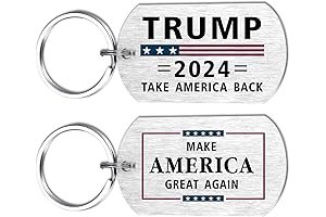 Trump 2024 Flag Keychain Donald Trump Merchandise Gifts