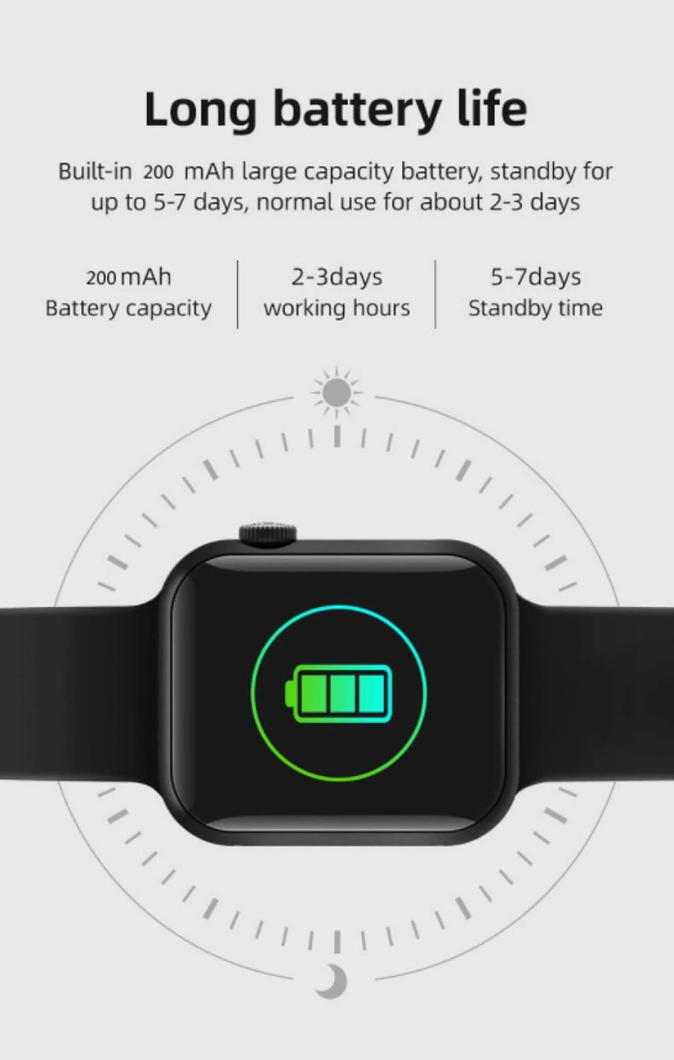 Smartwatch T900 Fitness Watch Sport Tracker Podómetro Frecuencia cardíaca  Hombres y Mujeres Impermeable IP68 para Android IOS : Amazon.es: Electrónica