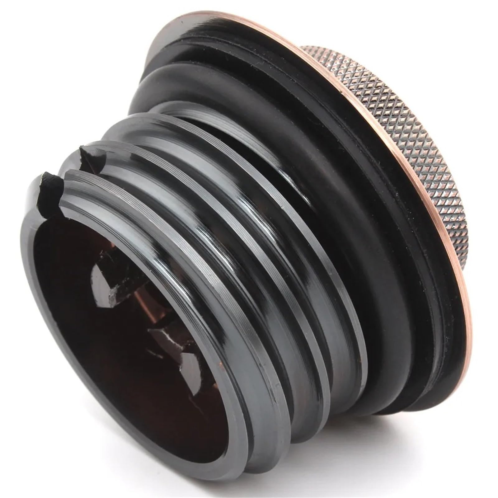 Tappo Serbatoio Tappo Serbatoio Carburante A Scomparsa Per Moto | Per Big Twin Sportster XL Dyna Softail Breakout Street Bob Coperchio Tappo Serbatoio Avvitato Personalizzato(R L BK1695)