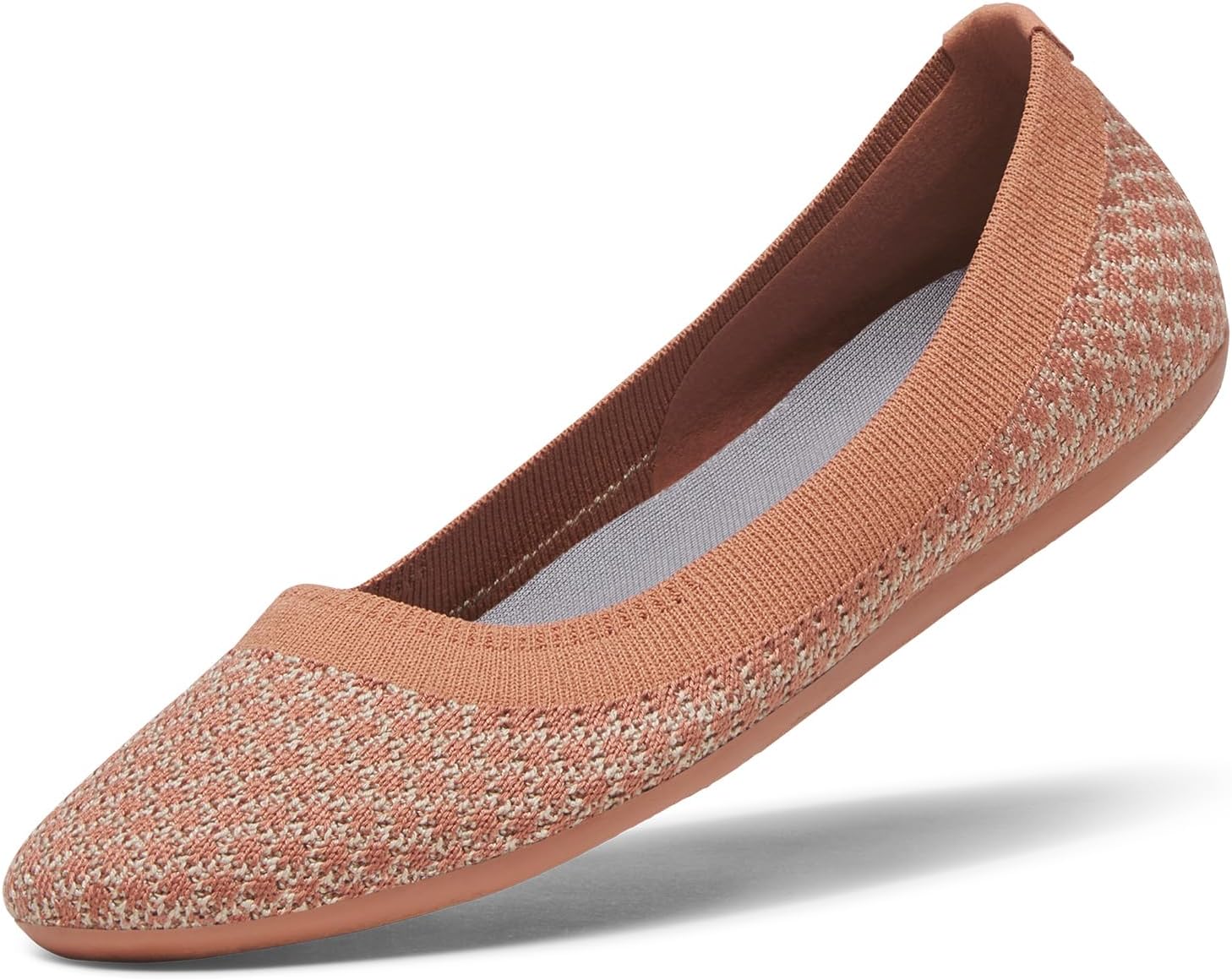 Allbirds Women’s Tree Breezer, Knit Ballet Flats, Slip-On Everyday Round Toe Shoes, Machine Washable Made with Natural Materials