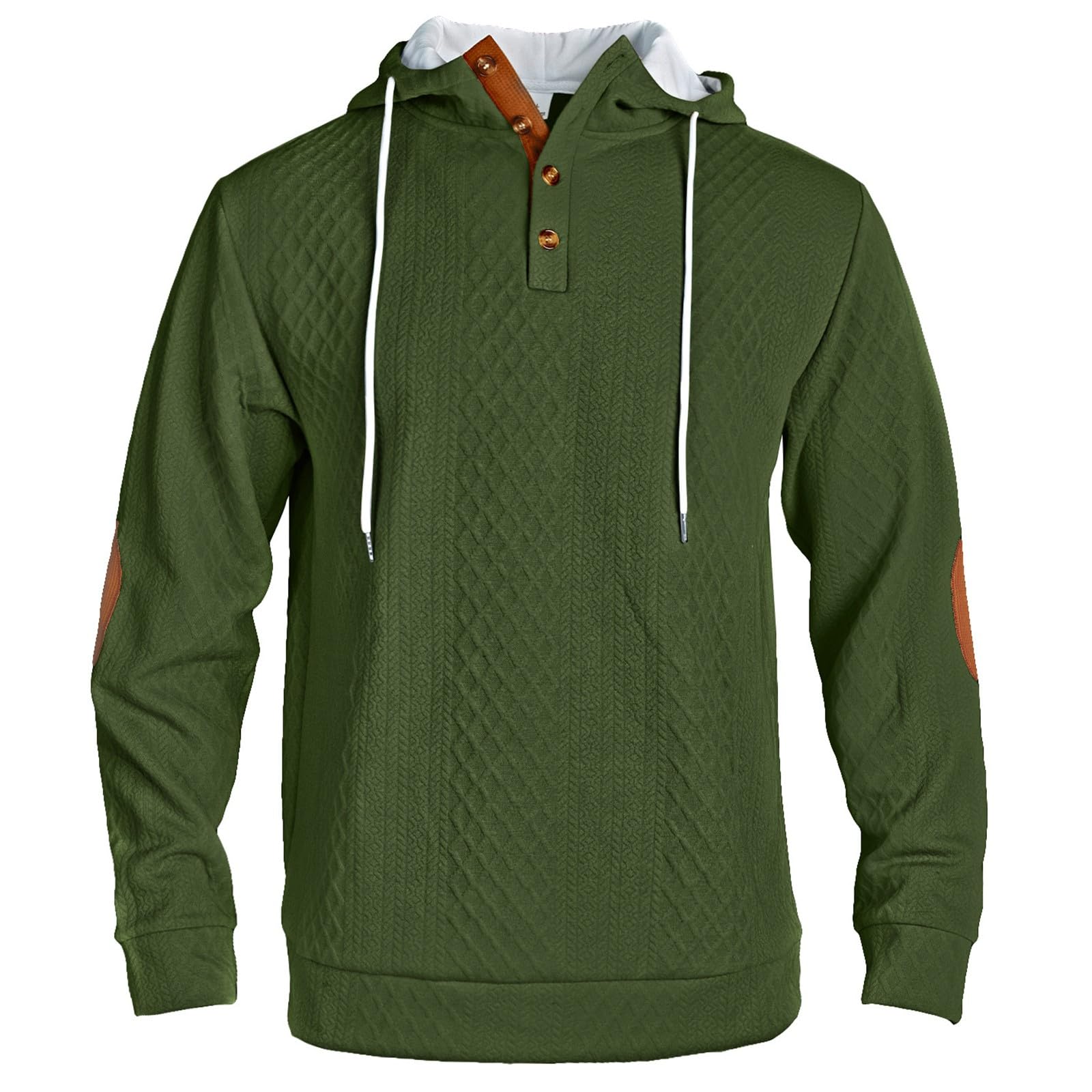 Chaquetones Hombre Invierno Sudadera Informal De Manga Larga con Botones Y Media Cremallera para Hombre, Otoño E Top Cruzado Ropa Verano Casual Cortavientos Camisas Disfraz Vigilante La