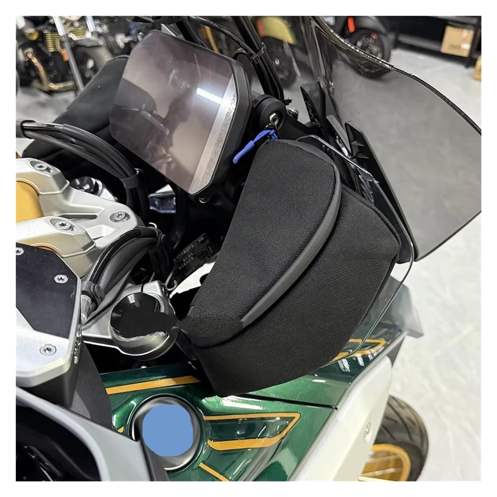 Moto Paraurti Borsa per BMW per R 1300 per GS per R1300GS 2023 2024 2025 Moto Deflettore Parabrezza Impermeabile Bagagli Sella Borsa