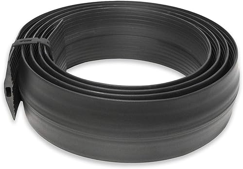 Miniatura 2 de Cubierta de alambre de un solo canal y protector de cable para gestión de cables, 3 pulgadas x 10 pies, negro, 6100-10C